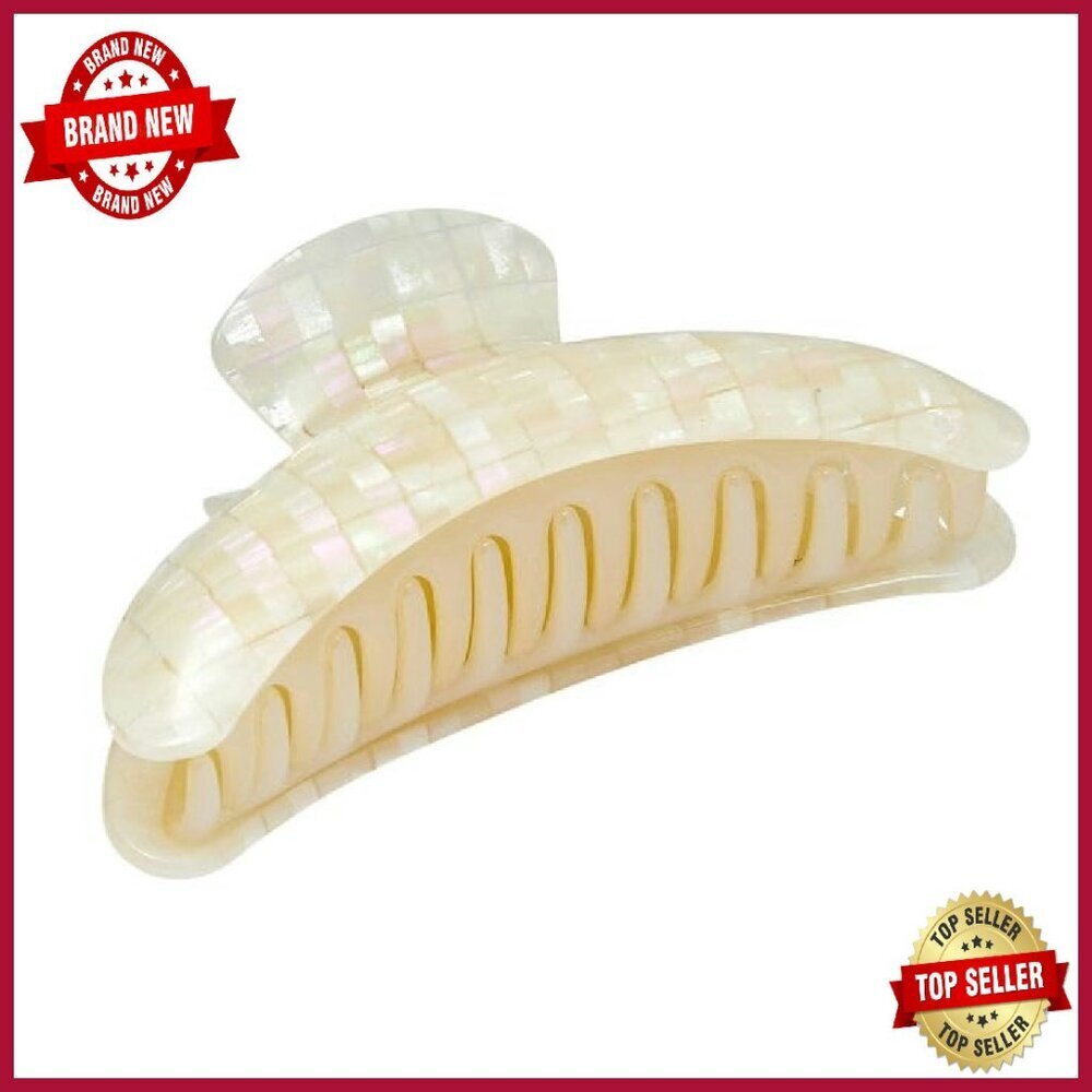 Jumbo Heirloom Claw Clip 4.75 Inch Secure Hold Hair Accessory